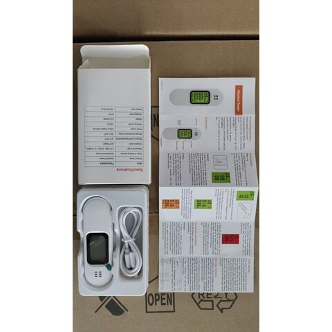 Detector de alcohol digital sin contacto más vendido con función de almacenamiento de datos históricos