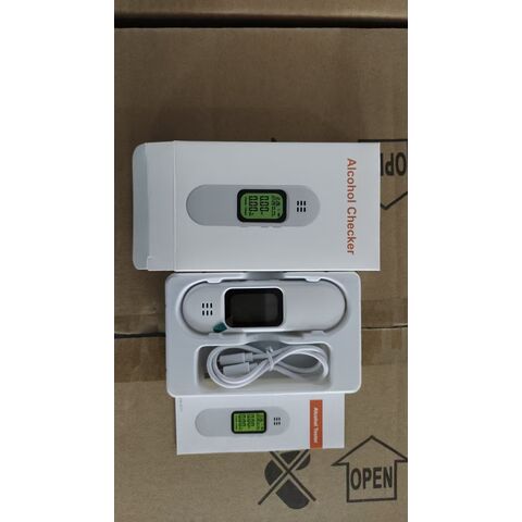 Detector de alcohol digital sin contacto más vendido con función de almacenamiento de datos históricos