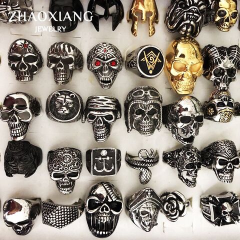 Bijoux en Métal pour Hommes, Cadeaux Punk Mode, Vente