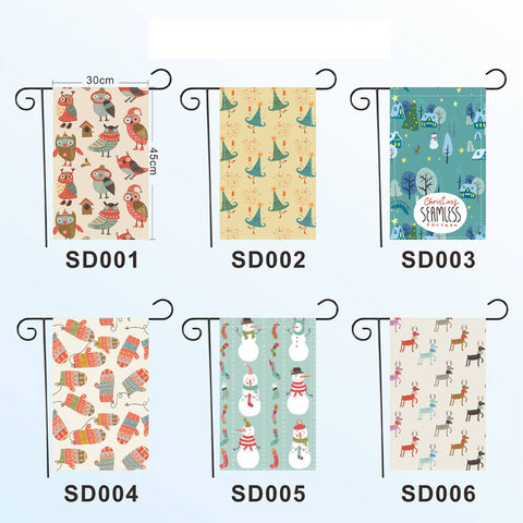 Bandera de Jardín Personalizable para Navidad, Primavera y Acción de Gracias - Éxito de Ventas en Amazon