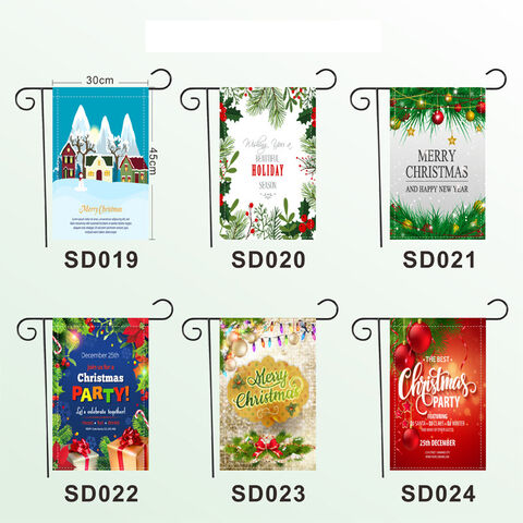 Bandera de Jardín Personalizable para Navidad, Primavera y Acción de Gracias - Éxito de Ventas en Amazon