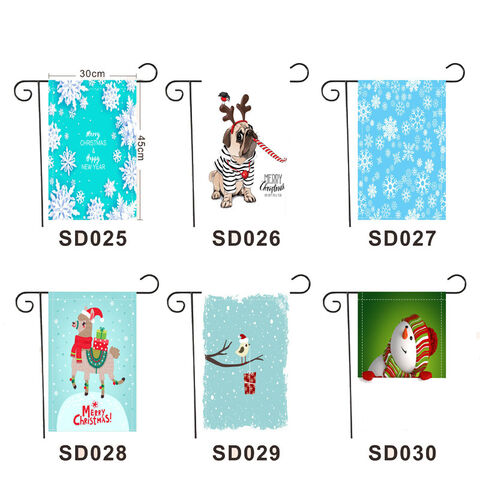 Bandera de Jardín Personalizable para Navidad, Primavera y Acción de Gracias - Éxito de Ventas en Amazon
