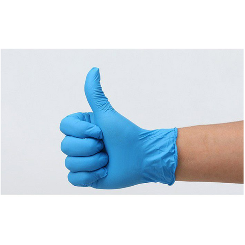 Guantes de nitrilo médicos desechables para examen al por mayor, empaquetados en caja, guantes quirúrgicos