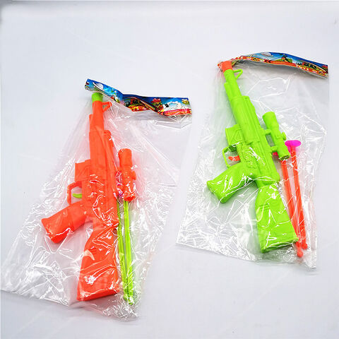 Pistolet en plastique avec balles souples et ventouse, jeu de détective jouet en gros
