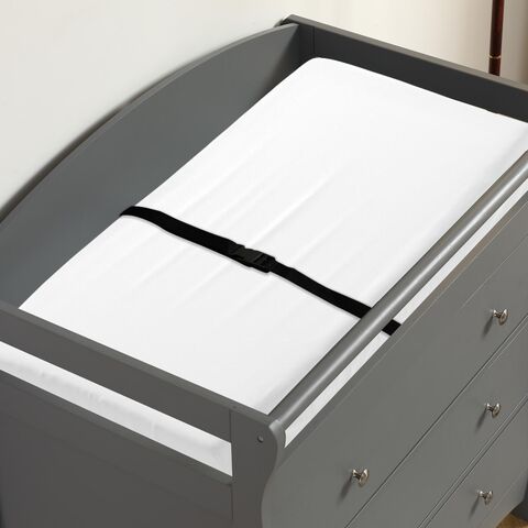 Table à Langer pour Bébé avec 3 Tiroirs et Grand Espace de Rangement pour Couches, Leader de l'Industrie