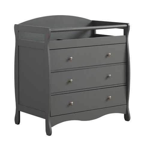 Table à Langer pour Bébé avec 3 Tiroirs et Grand Espace de Rangement pour Couches, Leader de l'Industrie
