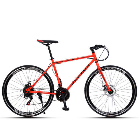 Heißer Verkauf Carbonstahl Rennrad mit geradem Lenker, 21 Gang Mountainbikes, hergestellt in China