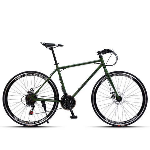 Heißer Verkauf Carbonstahl Rennrad mit geradem Lenker, 21 Gang Mountainbikes, hergestellt in China