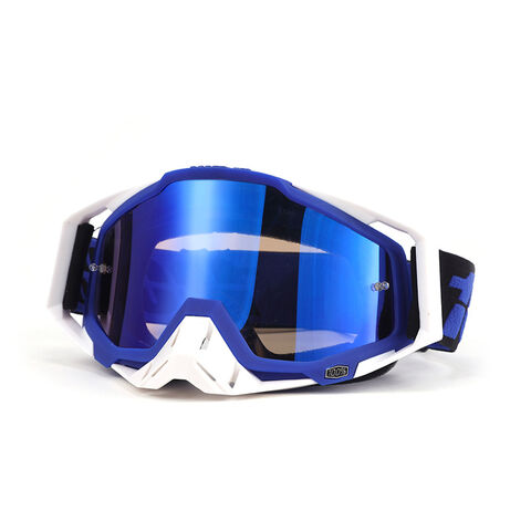 Lunettes de moto anti-buée à la mode de haute qualité Protection UV HD Lunettes de cyclisme unisexes à ajustement parfait