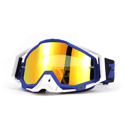 Lunettes de moto anti-buée à la mode de haute qualité Protection UV HD Lunettes de cyclisme unisexes à ajustement parfait