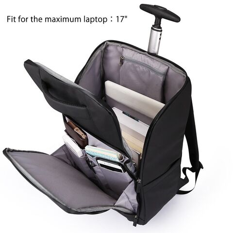 Backpack Resistant Waterproof Rolling Business Water with Polyester