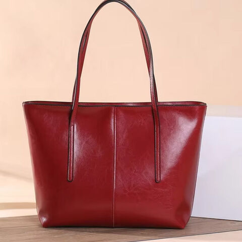 Bolso Tote Grande de Lujo para Mujer con Logo de Grado Premium