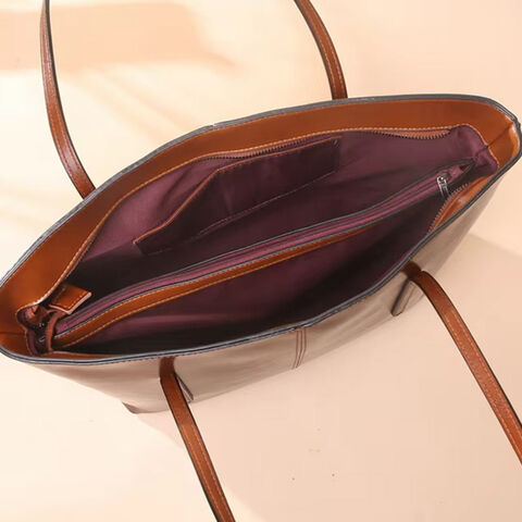 Bolso Tote Grande de Lujo para Mujer con Logo de Grado Premium