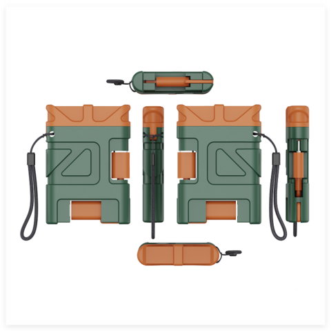 Lector de Tarjetas SD/TF OTG Tipo C de Diseño Especial al por Mayor con Adaptador Lightning para Android/iPad/Tableta y Portátil