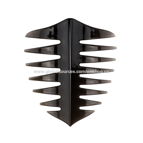 Pentes de cabelo 2025 populares com logotipo personalizado para barbeiro profissional, salão de beleza, galvanoplastia, modelagem de cabelo texturizado com cabeça de óleo, pente de dentes largos para mim