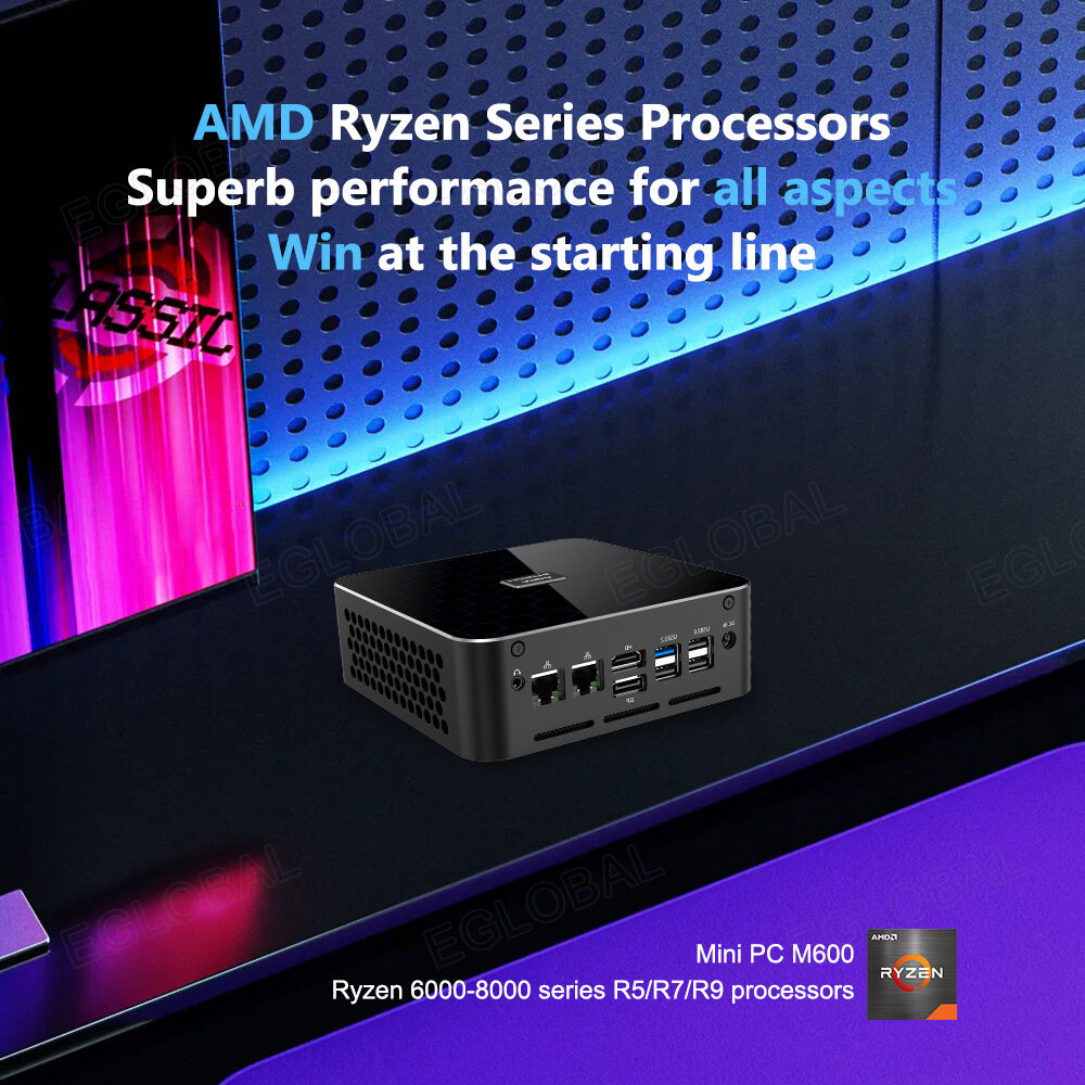 Amd Radeon Graphics Mini Pc Amd R9 8945hs Mini Computer 64gb Ddr5 Ram 2tb Nvme Ssd Dual Rj45 Lan ...