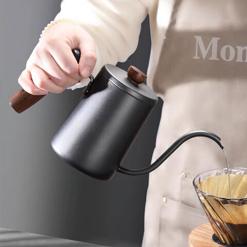 Lieferant Langer Ohrbügel Haushalt 304 Edelstahl Feinguss Kaffeekanne