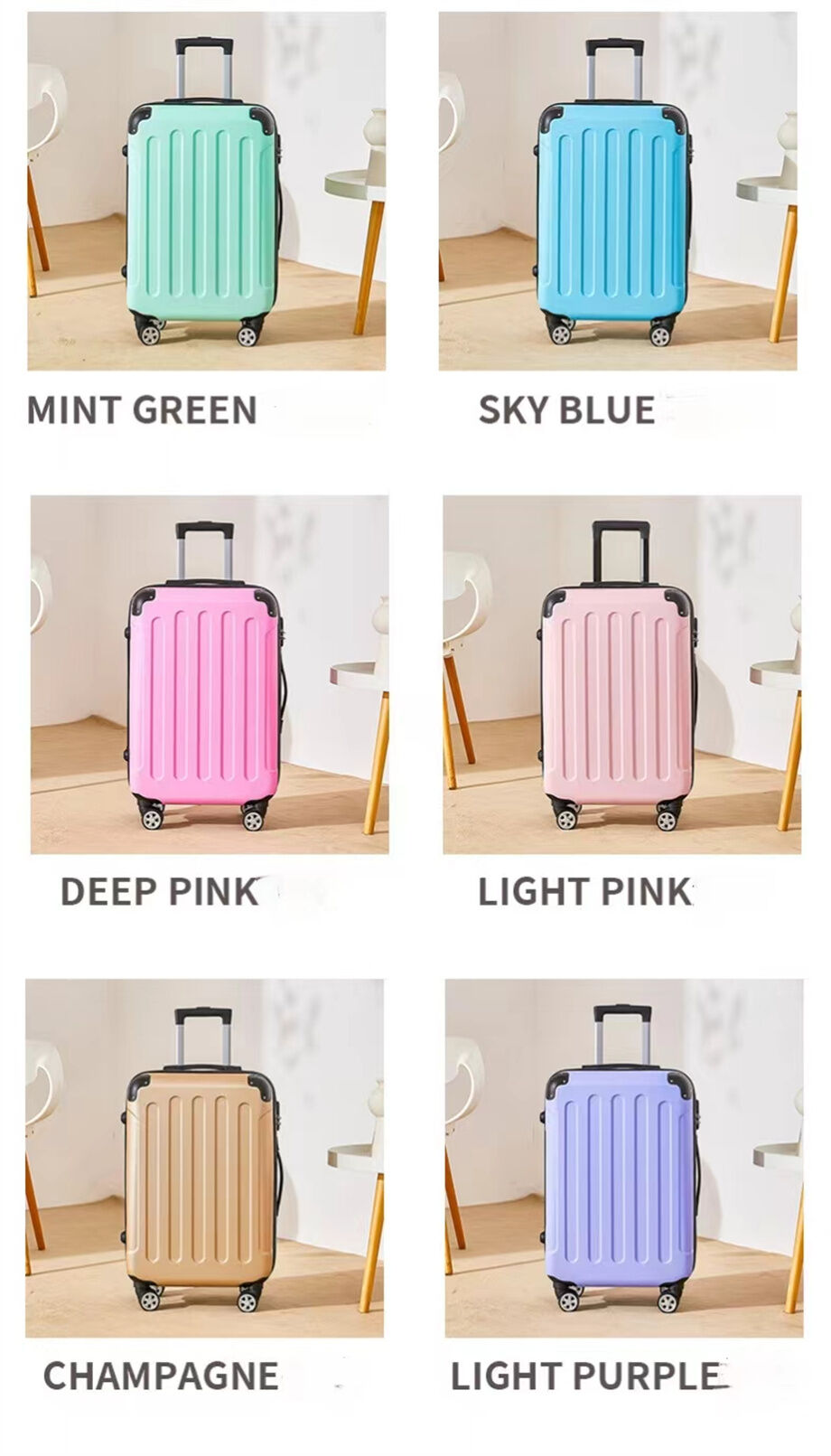Bulk Buy China Wholesale Luggage Sets 3 Piece Abs Hardside Expandable ...
