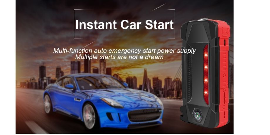 Car Vehicle Portable Multi Function 5V 12V 16V 19V Car Jump Starter Power Bank for Diesel Petrol Car supplier