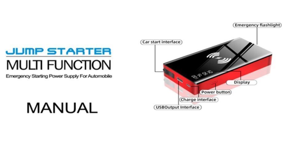 Jump Starter 12V in Emergency Tools Gasoline Diesel Vehicle 10000mAh portable car battery starter supplier