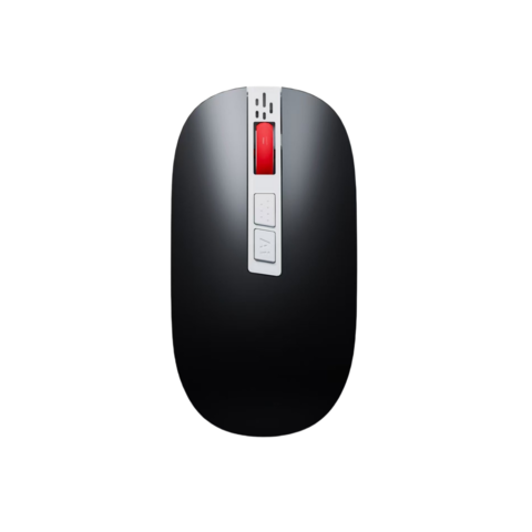 Souris vocale IA, sans fil, chargement intelligent, bureau, traduction Bluetooth sans fil, PPT, noir