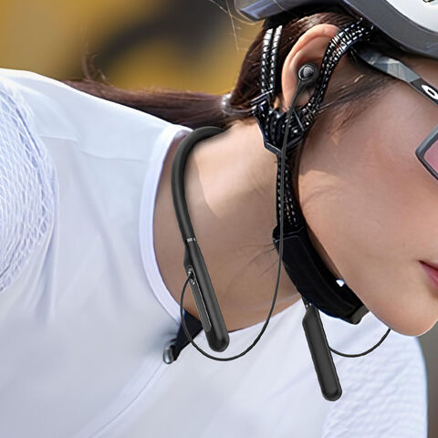 Écouteurs Tour de Cou Sans Fil LDNIO avec Suppression de Bruit, Intra-Auriculaires pour Téléphone Mobile