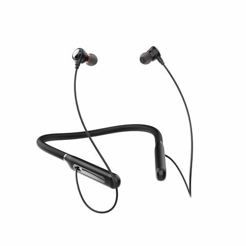 Écouteurs Tour de Cou Sans Fil LDNIO avec Suppression de Bruit, Intra-Auriculaires pour Téléphone Mobile