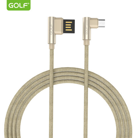 GOLFCustomized data cable Charge Cable For android ,usb to micro