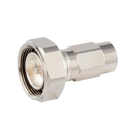 Adaptador de Conector RF de Precisão, 2,4 mm Fêmea para 2,92 mm Macho, DC-50 GHz para Sistemas de Alta Frequência