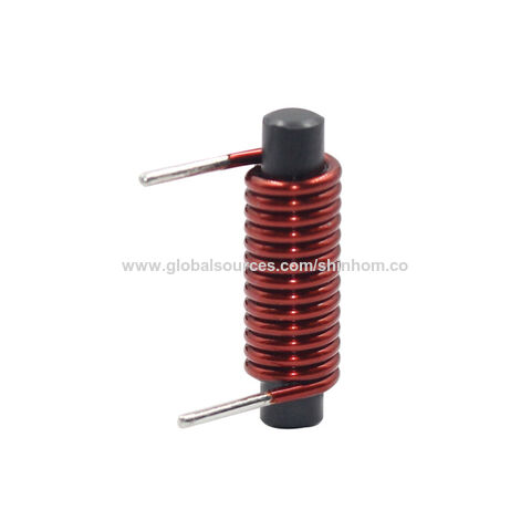 Indutor de núcleo de ferrite com haste para alta frequência, bobinas de bloqueio, bobina de fio plano, 1.5uH, 80A