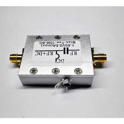 Bias Tee 10 MHz ~ 6 GHz - Inserción de polarización para RF y microondas