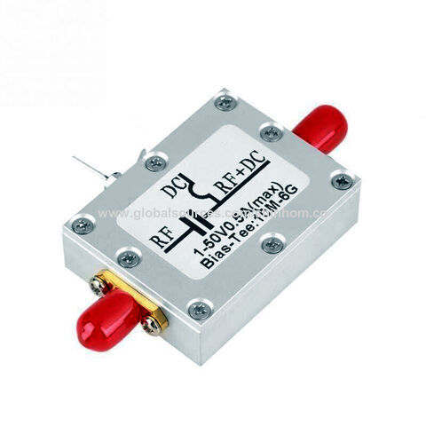 Bias Tee 10 MHz ~ 6 GHz - Inserción de polarización para RF y microondas