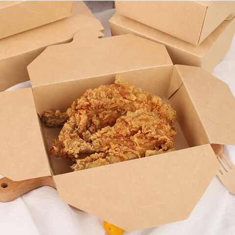 Embalagem personalizada para viagem, caixa de papel para alimentos, recipiente para refeições