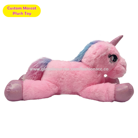 Peluche Personalizado Suave Unicornio Rosa para Niños - Fabricante de Peluches