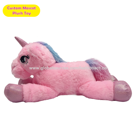 Peluche Personalizado Suave Unicornio Rosa para Niños - Fabricante de Peluches