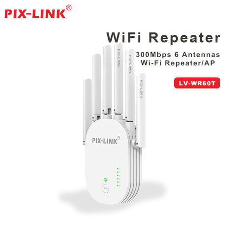 Compre Pix-link Wifi Lv-wr60t Booster Cuenta Con Antenas