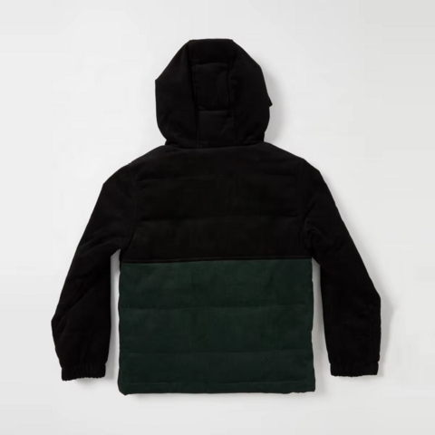 Nouveau Coupe-Vent Zippé Rembourré Doudoune Logo Personnalisé Vestes Bulles Rembourrées Veste Puffer Côtelée Enfant