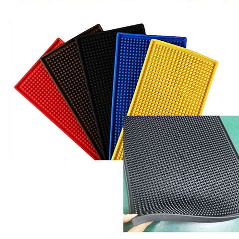 Barmatte, personalisierte PVC-Silikon-Bartropfmatte, rutschfeste Barmatte aus Naturkautschuk