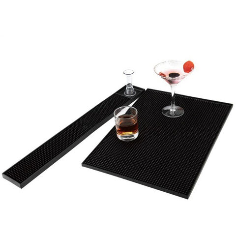 Barmatte, personalisierte PVC-Silikon-Bartropfmatte, rutschfeste Barmatte aus Naturkautschuk