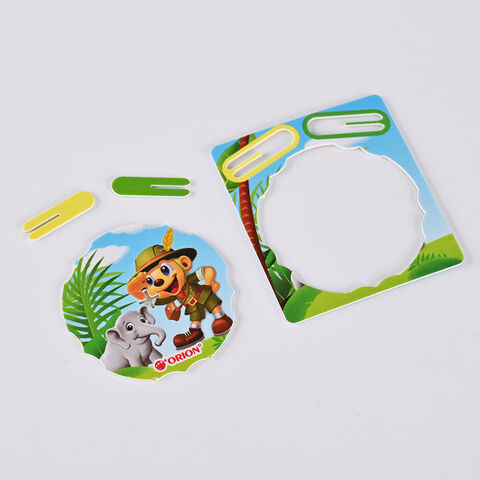 Pogs de Tazo Redondos y Cartas para Juegos y Actividades