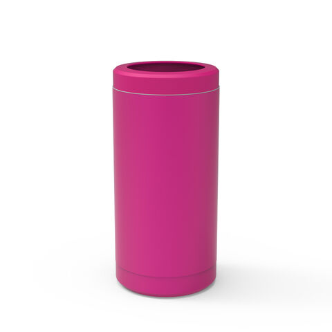 Enfriador de Bebidas de Acero Inoxidable de 355 ml (12 oz) Sin BPA para Latas de Refresco y Cerveza, Diseño de Doble Pared