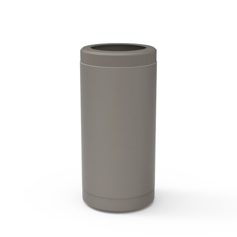 Enfriador de Bebidas de Acero Inoxidable de 355 ml (12 oz) Sin BPA para Latas de Refresco y Cerveza, Diseño de Doble Pared