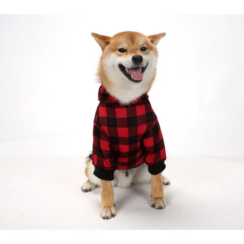 Atacado Plaid hoodie pet dogs pet gatos todos os tamanhos todos os tipos personalizados