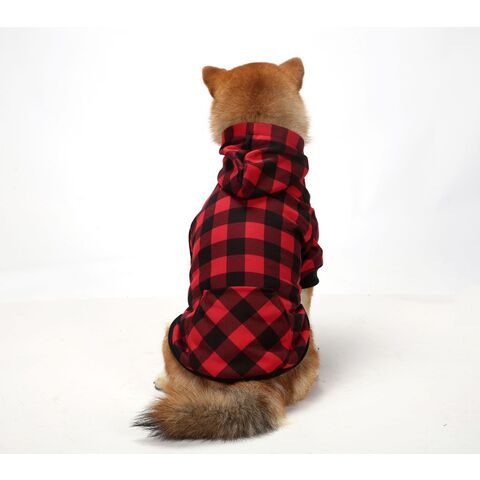 Atacado Plaid hoodie pet dogs pet gatos todos os tamanhos todos os tipos personalizados