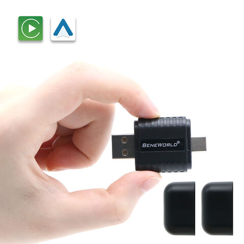 Private Tooling Beliebtes Carplay Android Auto 2 in 1 Carplay Mini Carplay USB Dongle Kabelgebundener zu kabellosem Adapter