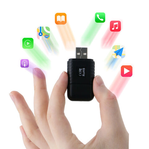Private Tooling Beliebtes Carplay Android Auto 2 in 1 Carplay Mini Carplay USB Dongle Kabelgebundener zu kabellosem Adapter