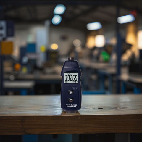 Tacómetro Fotoeléctrico de Contacto 2 EN 1 DT2236E - Medidor de RPM Digital para Industria