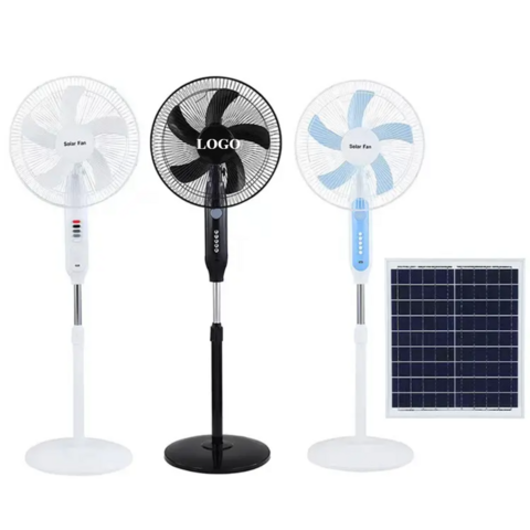 Solarventilator mit Lithiumbatterie und Solarpanel für B2B-Handel