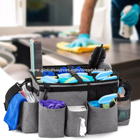 Bolsa de ferramentas profissional personalizável com vários bolsos, alça de ombro ergonômica e costuras reforçadas para eletricistas e reparos domésticos.