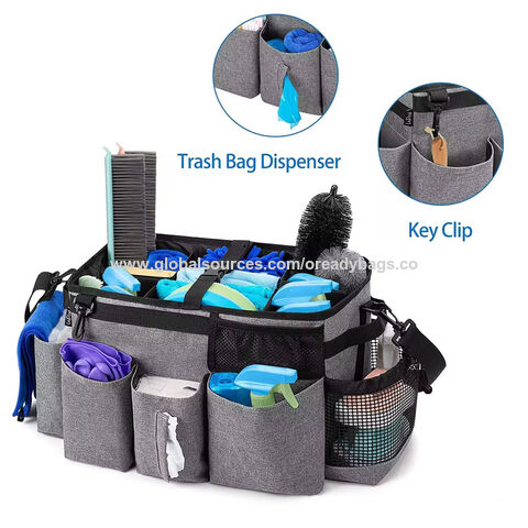 Bolsa de ferramentas profissional personalizável com vários bolsos, alça de ombro ergonômica e costuras reforçadas para eletricistas e reparos domésticos.